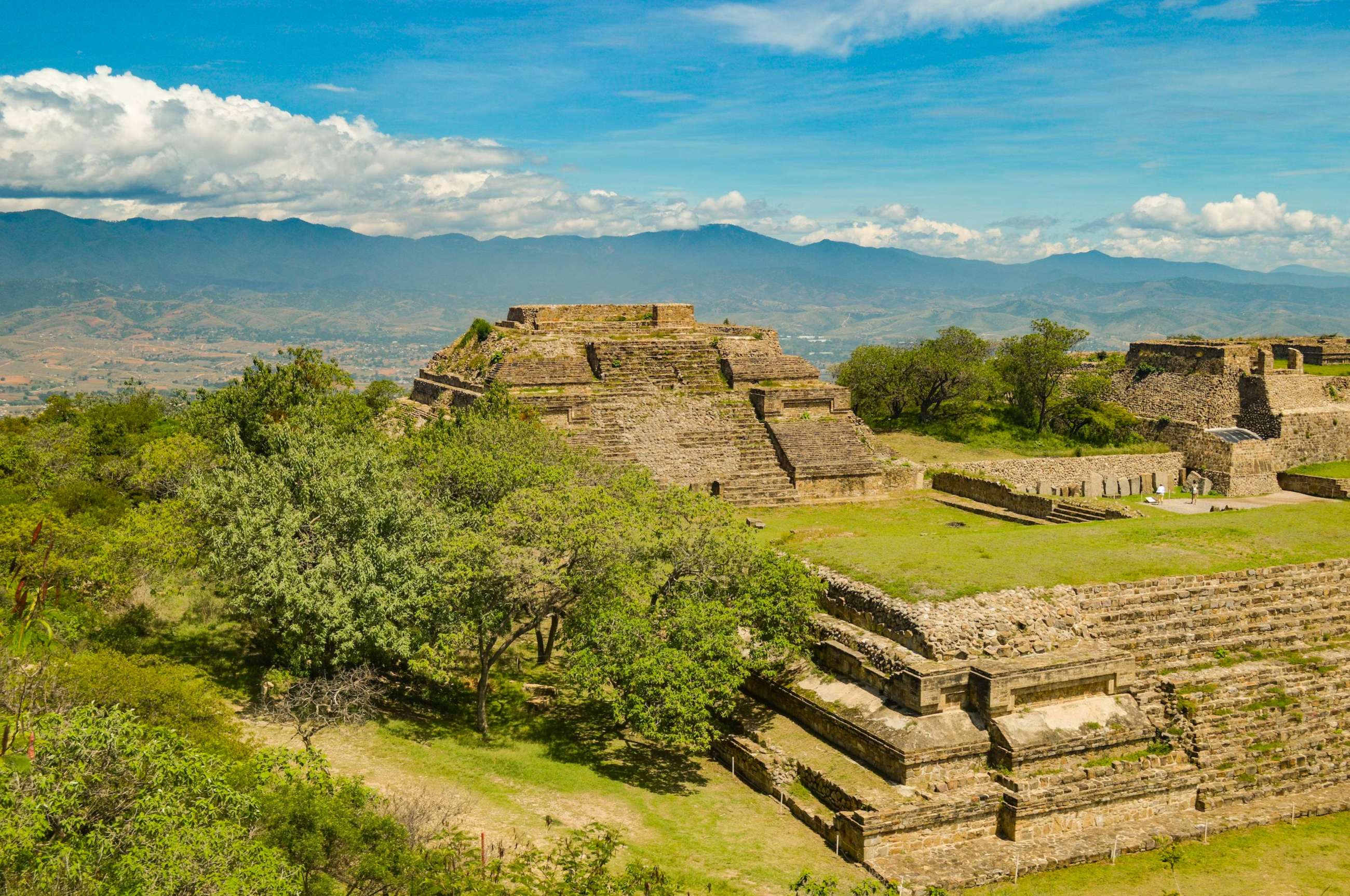 aerial view of oaxaca 
