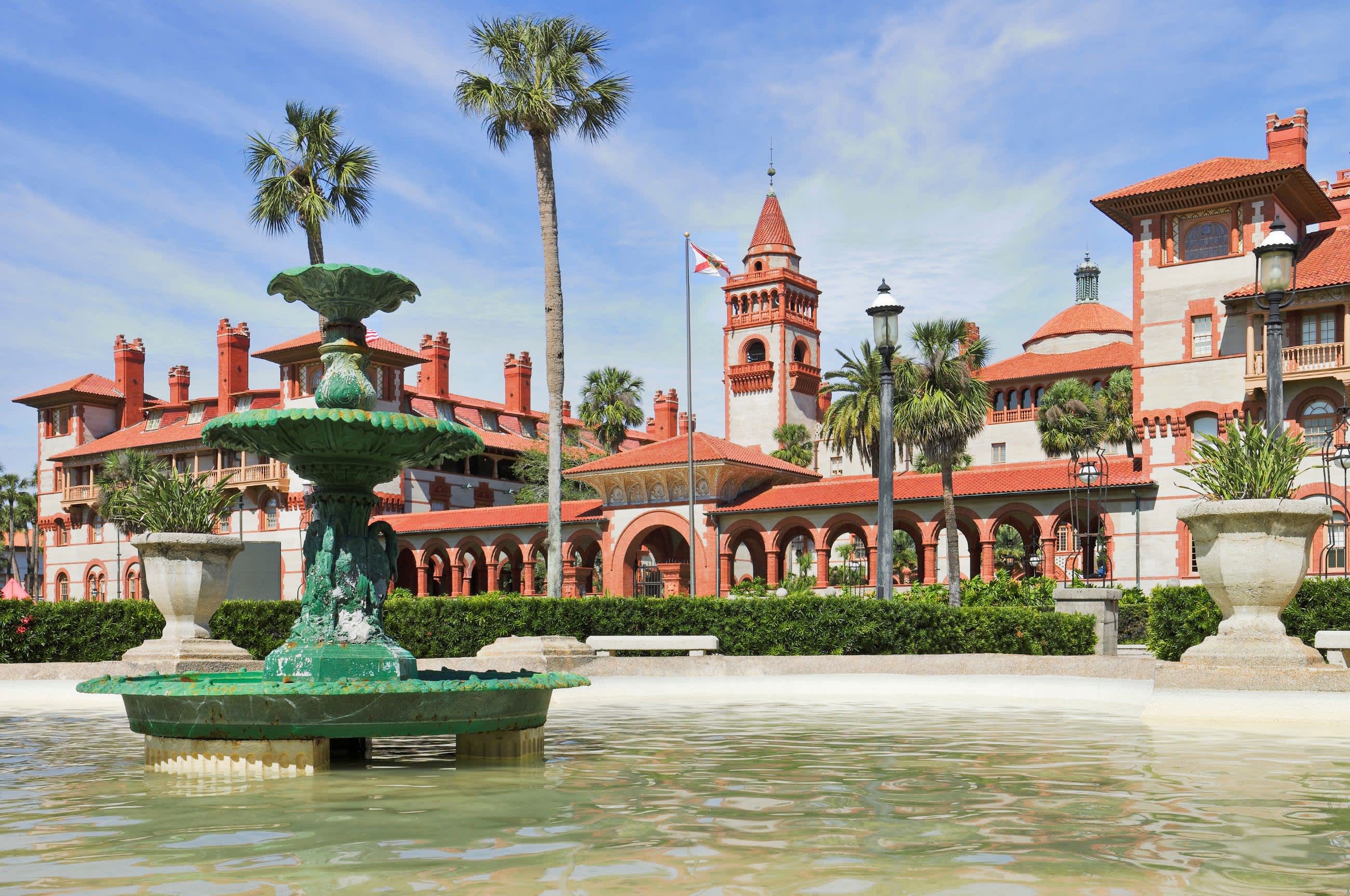 sunny day in St. Augustine Florida